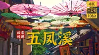 成都金堂五凤溪古镇，尽日逍遥避烦暑｜4K云游中国，四川成都