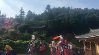 湖南怀化通道芋头古侗寨—湖南少数民族地区最美侗寨上演最美侗戏