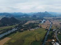 广西崇左市新和镇乡村旅游度假区航拍