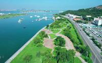 连云港市连岛南环道路绿色廊道美丽美景