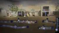 正定博物馆地道战演示全记录