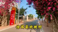 自驾广东，走进徐闻县角尾乡放坡村，有历史有故事