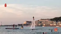 走进威海-葡萄滩海水浴场