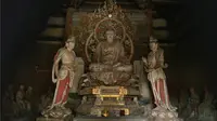 元代彩塑：山西新绛福胜寺