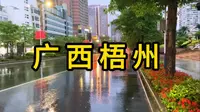 广西梧州市有点过于低调了 街道干净路面平整