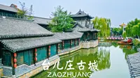 漫步台儿庄古城 | 山东 枣庄 台儿庄 | 云散步 云旅行 步行POV | 漫游中国 4K60