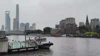 城市风光，上海乍浦路桥，上海旅游打卡点！