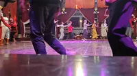 那拉提景区乌孙大营节目表演