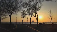 南通滨江公园漫步