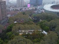 上海鲁迅公园航拍