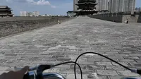 骑行大同古城墙，发生了意想不到的事