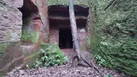 四川乐山，麻浩崖墓群，场面非常震撼，带大家完整看看