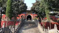 实拍登封大法王寺，1987年经过重修却有两棵千年银杏树！
