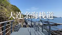大连亲海栈道打卡
