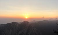 华山-金锁关-日出【太阳在第九分钟出来】