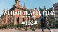 【武汉——古德寺电影感短片】#Wuhan travel film#002，武汉古德寺，一个去拍照绝对不会后悔的地方