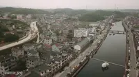 从未在这样的角度看过我的家乡——（浙江衢州杜泽航拍）
