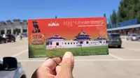成吉思汗陵，150块就只能看3间房，一个去不去都后悔的景点