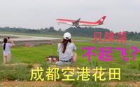 成都双流空港花田，为啥只有飞机降落，没有起飞的，现在人少太冷清了