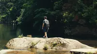夏天就应该去有山有水的地方！大石湖我来啦！