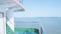 来南通总要来通沙汽渡，看一次日落吧