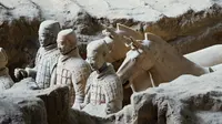 秦始皇兵马俑博物馆1号坑实拍（4K画质）