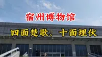 逛宿州博物馆，宿州四面楚歌，十面埋伏，楚汉相争之地！