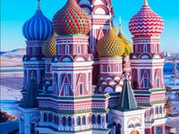 竟然在满洲里拍到了莫斯科的“圣瓦西里升天大教堂”。