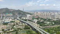 第一次来青海西宁，登顶南山公园看看建设，没想到西宁如此繁华？
