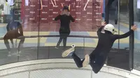 重庆渝北际华园玩风洞跳伞 一元钱一秒钟