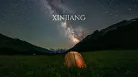 🌌 夏塔的夜，是银河垂落的诗⛺️