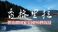 航拍云南【迪庆】90秒带你探究香格里拉普达措国家地质公园的绝美秘境