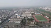 航拍淮北市临涣古镇