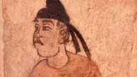 唐   章怀太子李贤墓壁画。