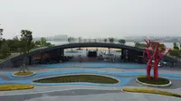 襄阳鱼梁洲环岛公园