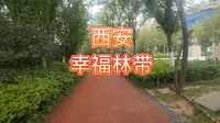 投资210亿打造的西安幸福林带，犹如原始森林，周边市民都喜欢逛