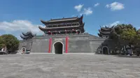 游览金湖县尧帝古城，城中的寻梦河与明朝“洪武赶散”事件有关