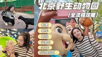 🦁北京野生动物园保姆级攻略｜一篇顶十篇！门票/租车/猛兽区/小火车/投喂，全在这里👇