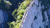华山第三天险龙脉苍龙岭