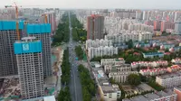 河北省保定市，航拍保定市区，看看保定市区是怎样的？