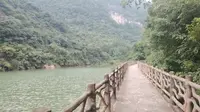 卸甲坪曲尺河大峡谷，好壮观，好凉快！