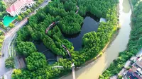 宜昌运河公园航拍练习