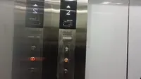 （1层外呼款式不一）潜江市文化中心（潜江市博物馆）消防电梯