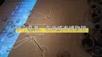 学个墓葬，在武威市博物馆
