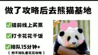 成都大熊猫基地|不排队也能看到花花攻略