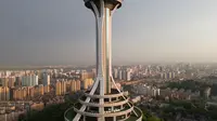 元宝山公园黄海明珠电视塔