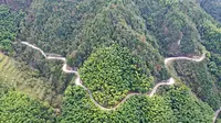 许银炜：浙江318 浙中川藏线有多美！自驾天台后岸村至磐安悬崖村，一路山水一路美，你来了吗？