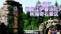 5A景区，黑龙江省伊春市汤旺河林海奇石景区