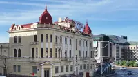 梅耶洛维奇大楼：哈尔滨博物馆地区航拍之五