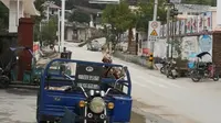 摩旅江西，乐安县最知名的景区，金竹飞瀑